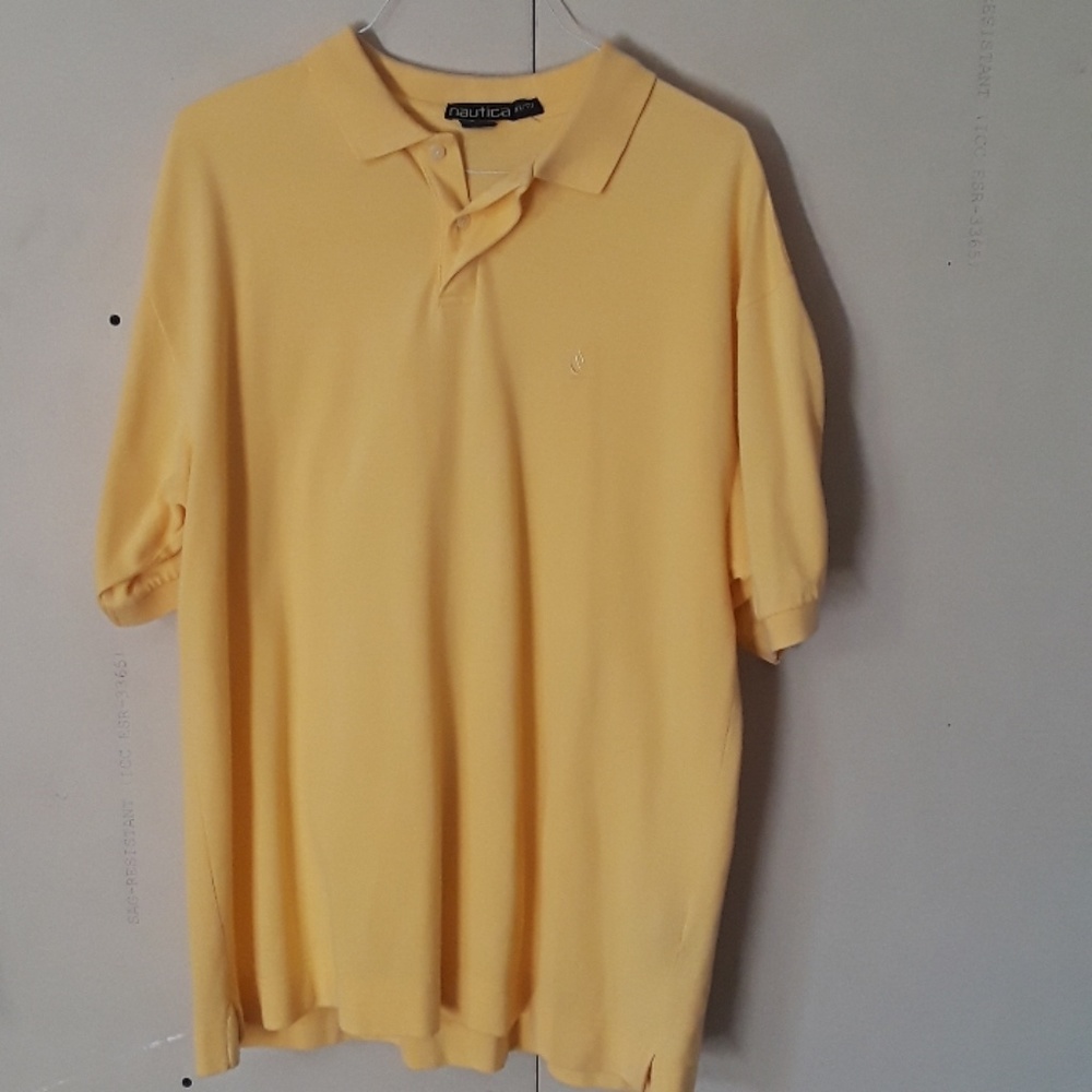 NAUTICA POLO shirt  XL yellow